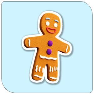 استیکر جینجی بیسکوییت شرک