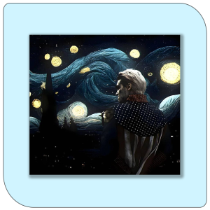 استیکر نقاشی ون گوک